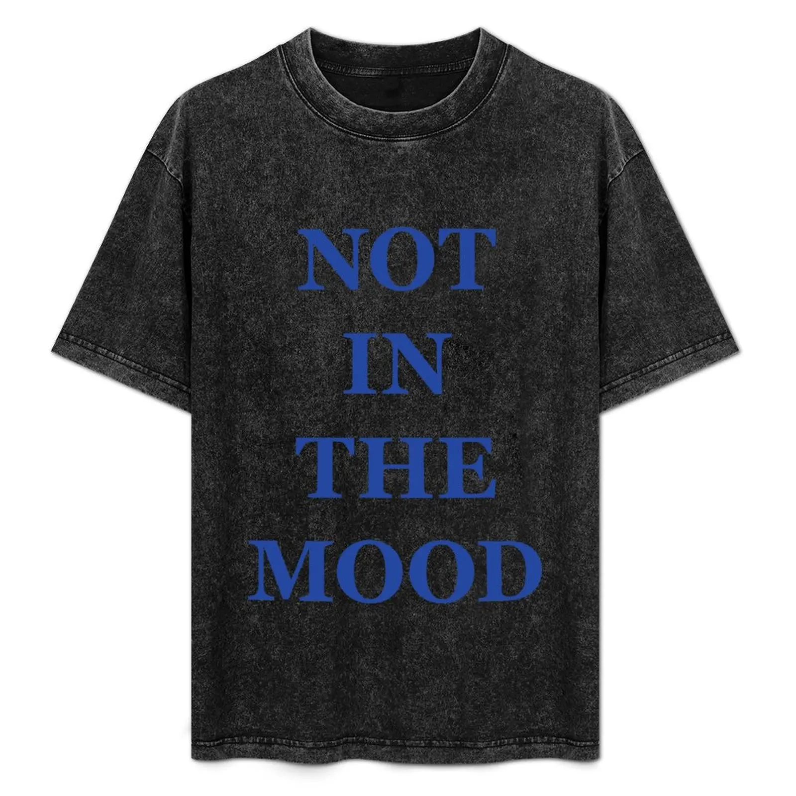 

Not In The Mood T-Shirt Christmas Casual Short Sleeve Top