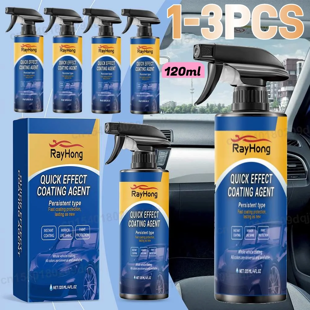 1-3X Car Coating Spray Special Care Spray Car Paint Refinishing Spray Coating Glazing Waxing Car Care Renovation Glaze Sealer