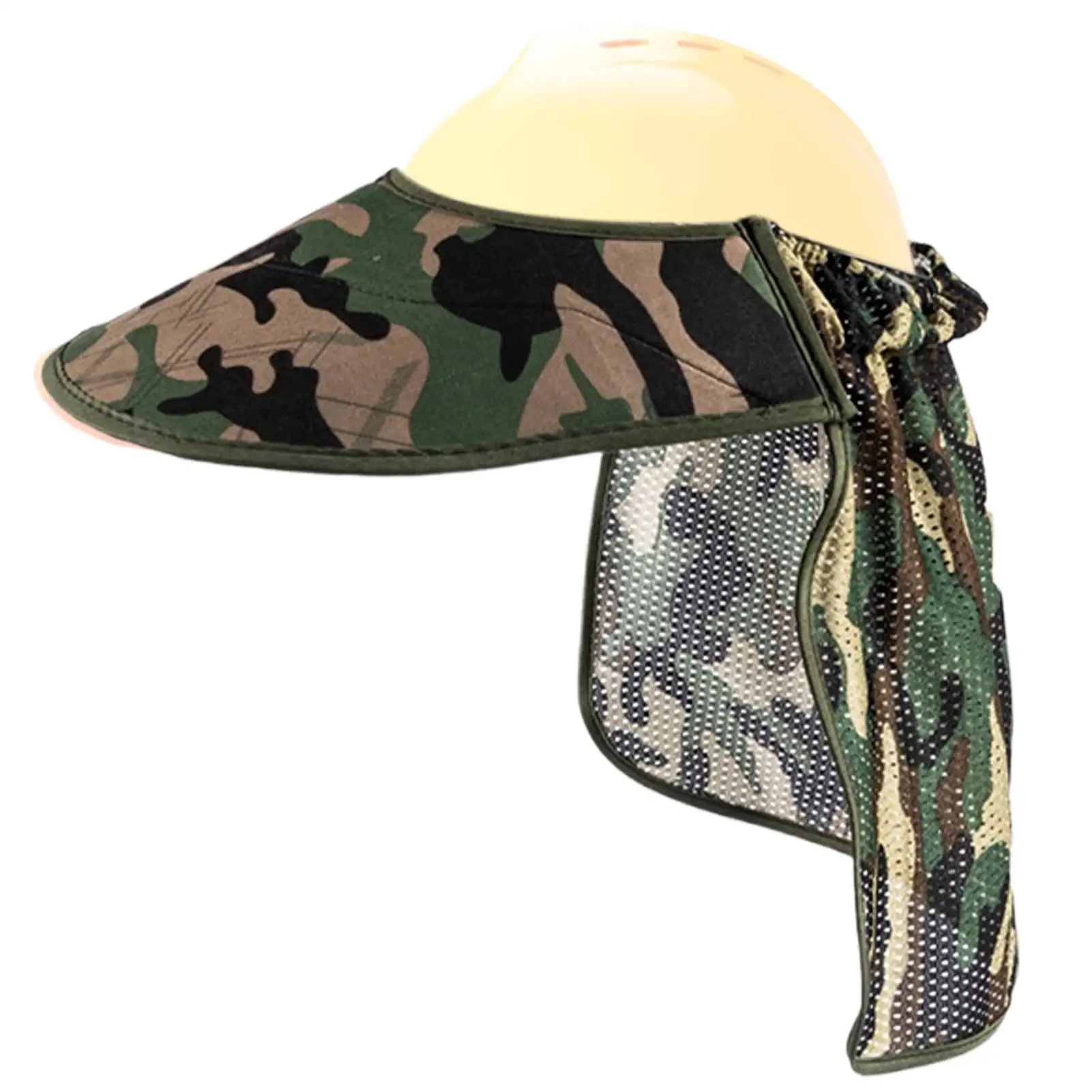 

Hard Hat Sun Shade Hard Hat Sun Shield Anti-UV Breathable Safety Helmet Visor Adjustable Tightness For Labor Protection Face