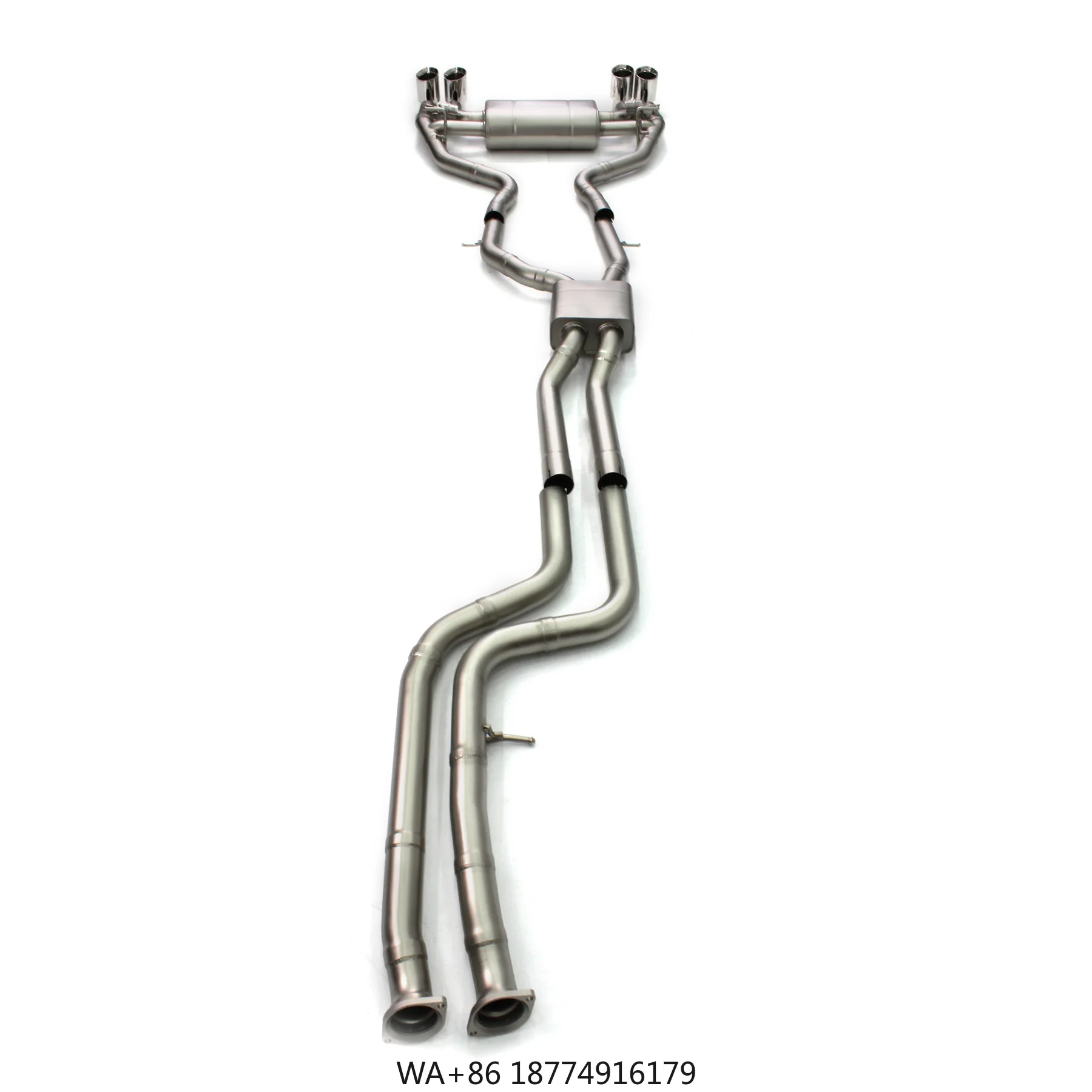 

Быстрая доставка, спортивные трубы для кошек, выхлопные трубы для автозапчастей M2 3.0L 2015 2020 с нержавеющей сталью 304