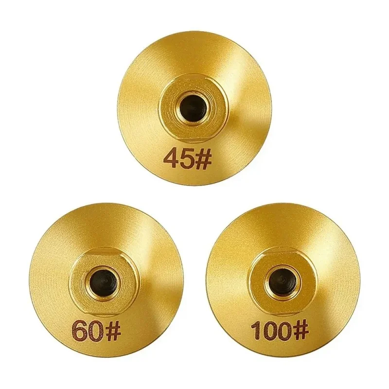 M14 Thread Diamond Flat Grinding Head Brazed 2 inch 50mm Abrasive Polishing Pad Marble Granite Cobblestone Grind Sharp Tool 1PC