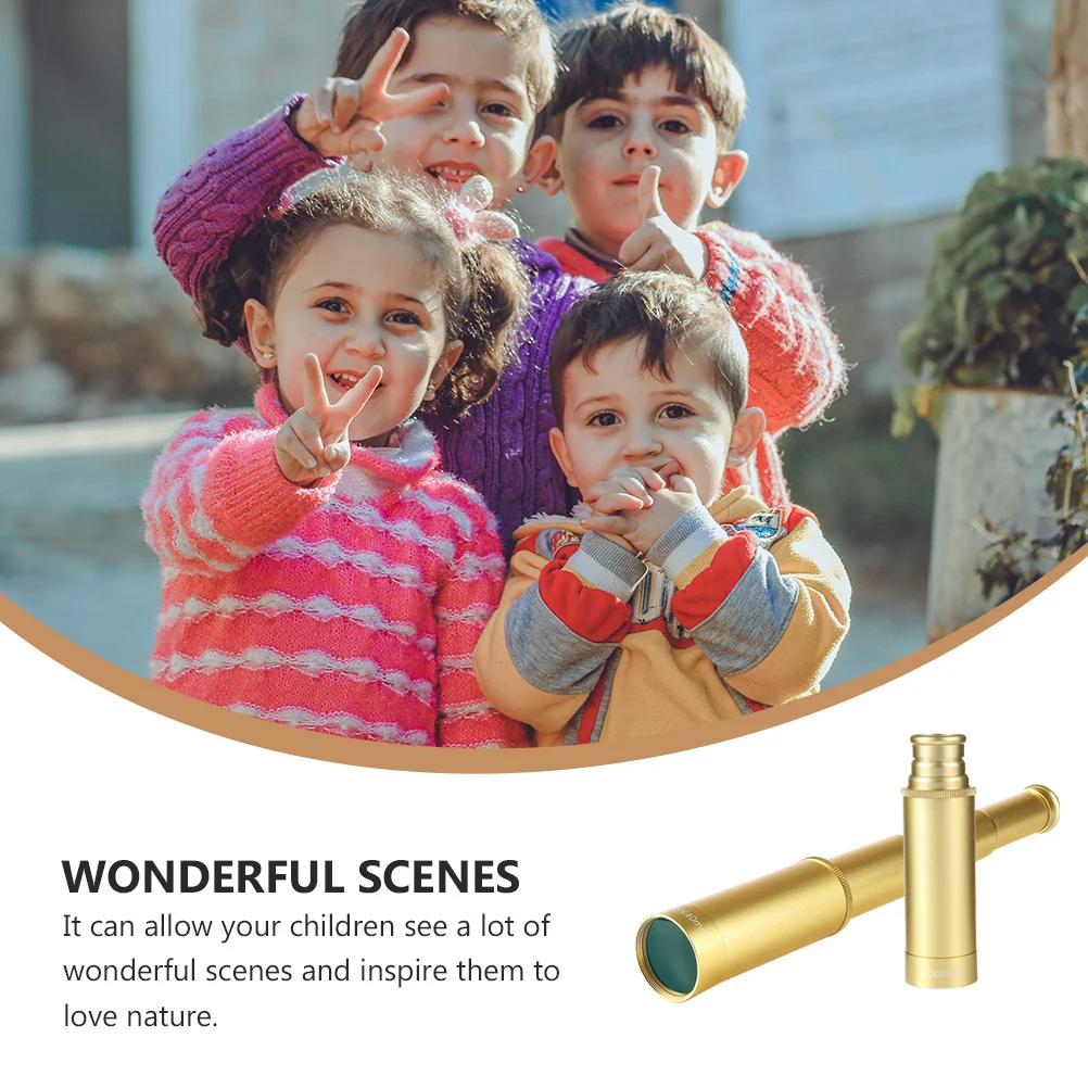 

Telescopic Telescope 25x40 Pirate Monocular Telescope Lightweight Birthday Party Gift Telescopic Telescopes