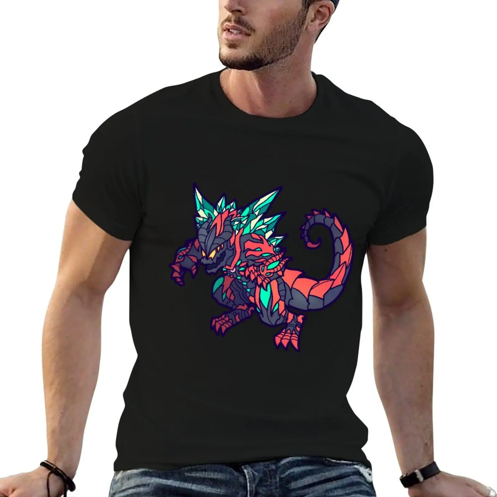 Arch Belial T-Shirt Basic Plain Tee for Spring and Summer