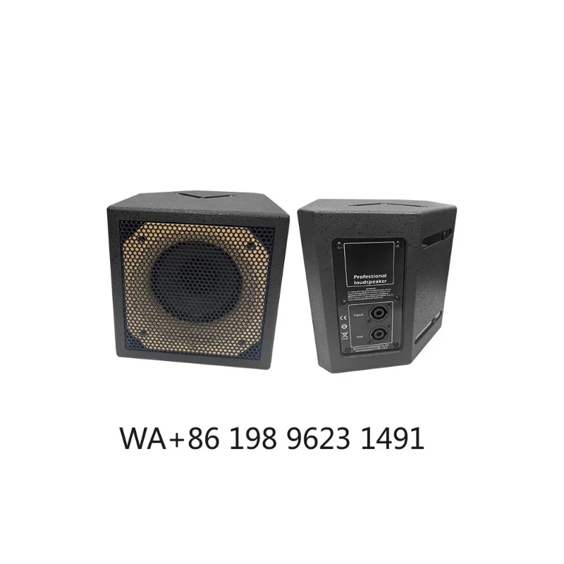 Compact Passive Coaxial Speaker System Custom Design Professional Audio Speaker for Stage Performance Indoor Conference Use