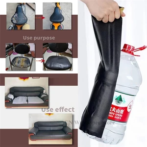 Kendinden yapışkanlı, PU, Deri Tamir Yamaları kendinden yapışkanlı dokuma giysi kumaşı, oturma alanı, kanepe, araba koltukları, mobilya, plastik poşetler, kullanılmış 6 Büyük satış, koro, sentetik no. 4