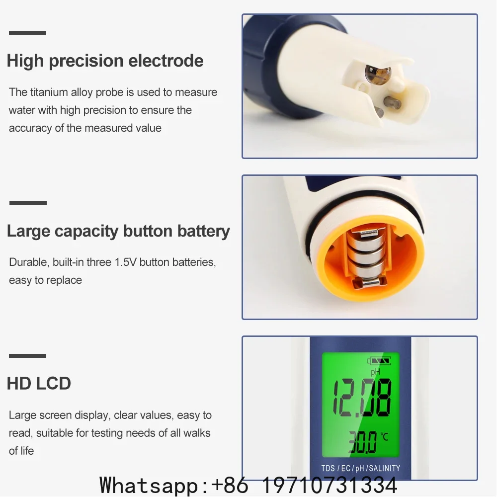 เครื่องวัดค่า PH แบบดิจิตอล 5 - Ph Meter Digital Water Tester บทวิจารณ์และราคา