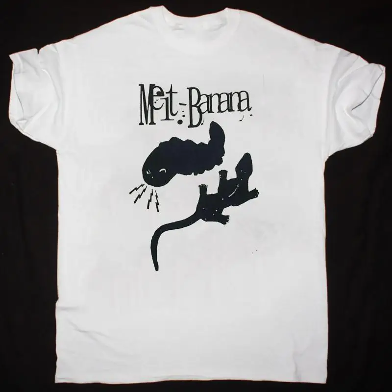 New Popular Melt Banana White T Shirt Cotton Full Size S 5Xl 7D1598
