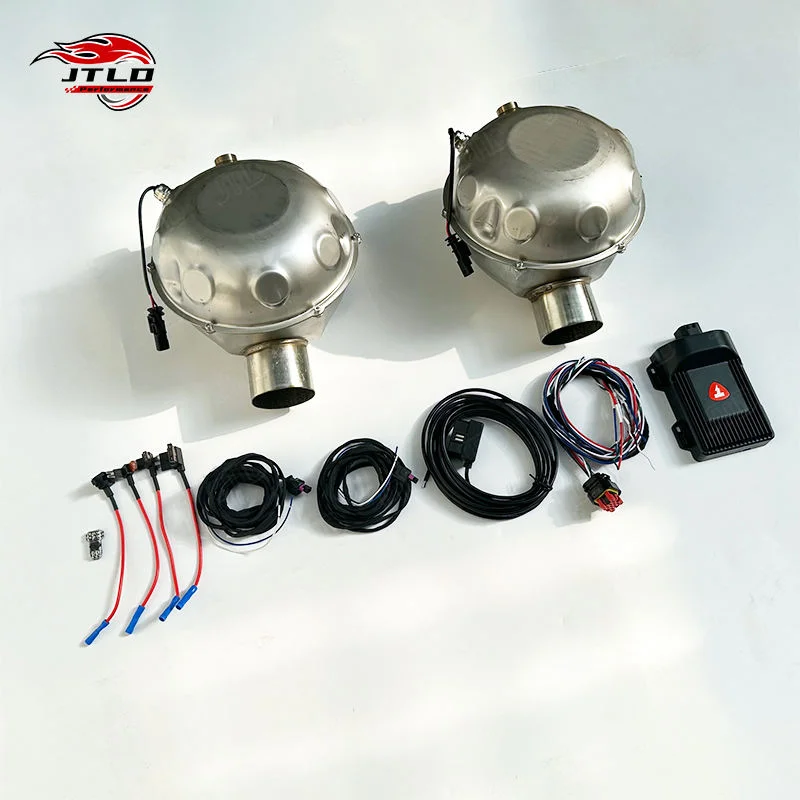 JTLD Performance Exhaust System Electronic Active Exhaust Sound Booster Pro Two Speaker Kits Drums Smartphone Controller For Car