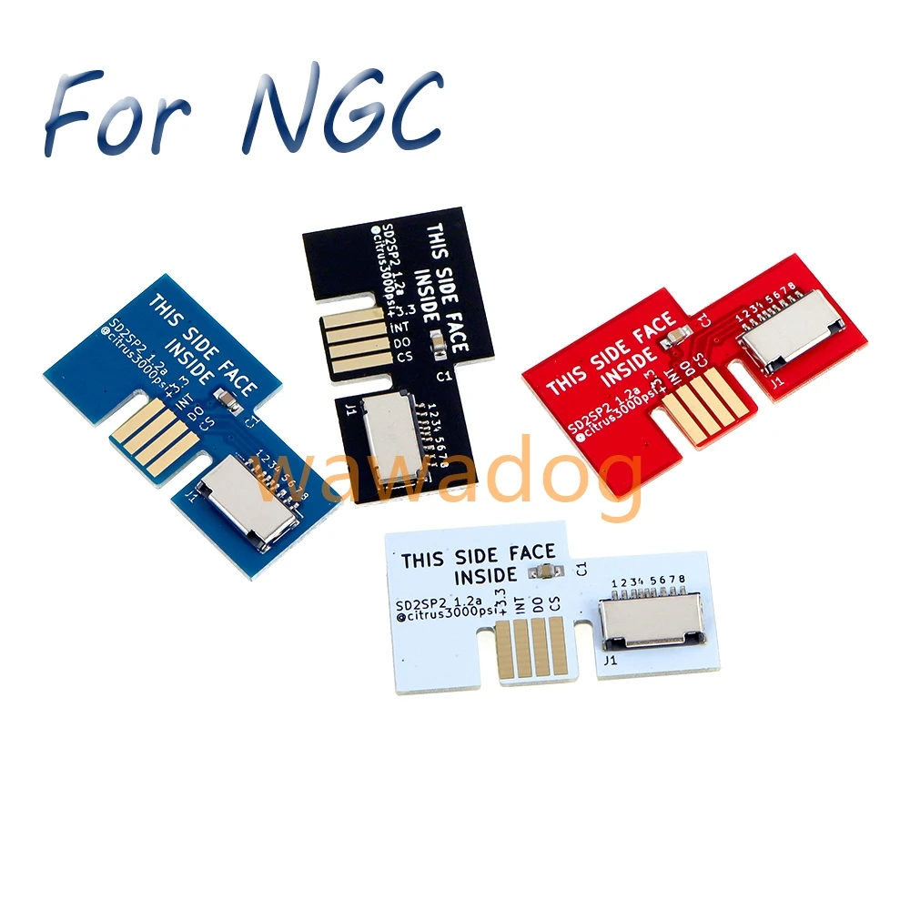 1 unidade para leitor de cartão NGC Game Cube SD2SP2 SD Load SDL TF