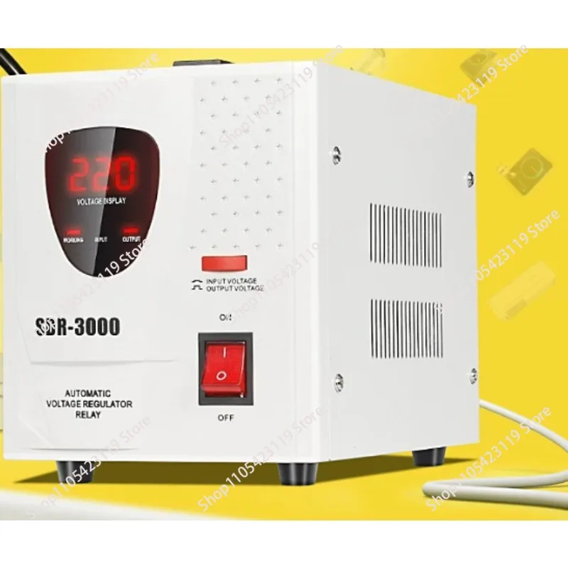 3000VA 220 Volt Voltage Regulator 80% 100% Power Toroidal Transformer AVR AC Automatic Regulator Stabilizer Volt 2400W 3KW