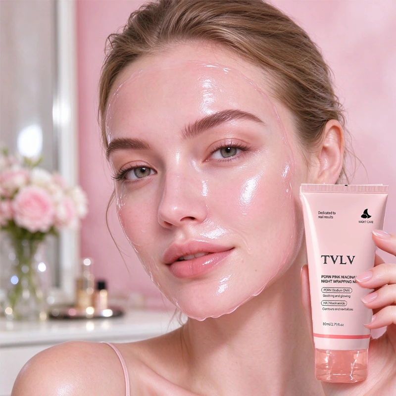 Salmon tear off facial mask, moisturizing and water locking, suitable for all skin types, care for facial skin