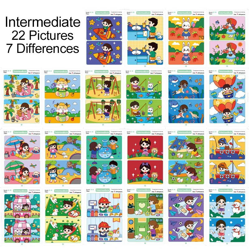 Find Differences Card Set 3 D - Board Game Ranking ulasan dan harga