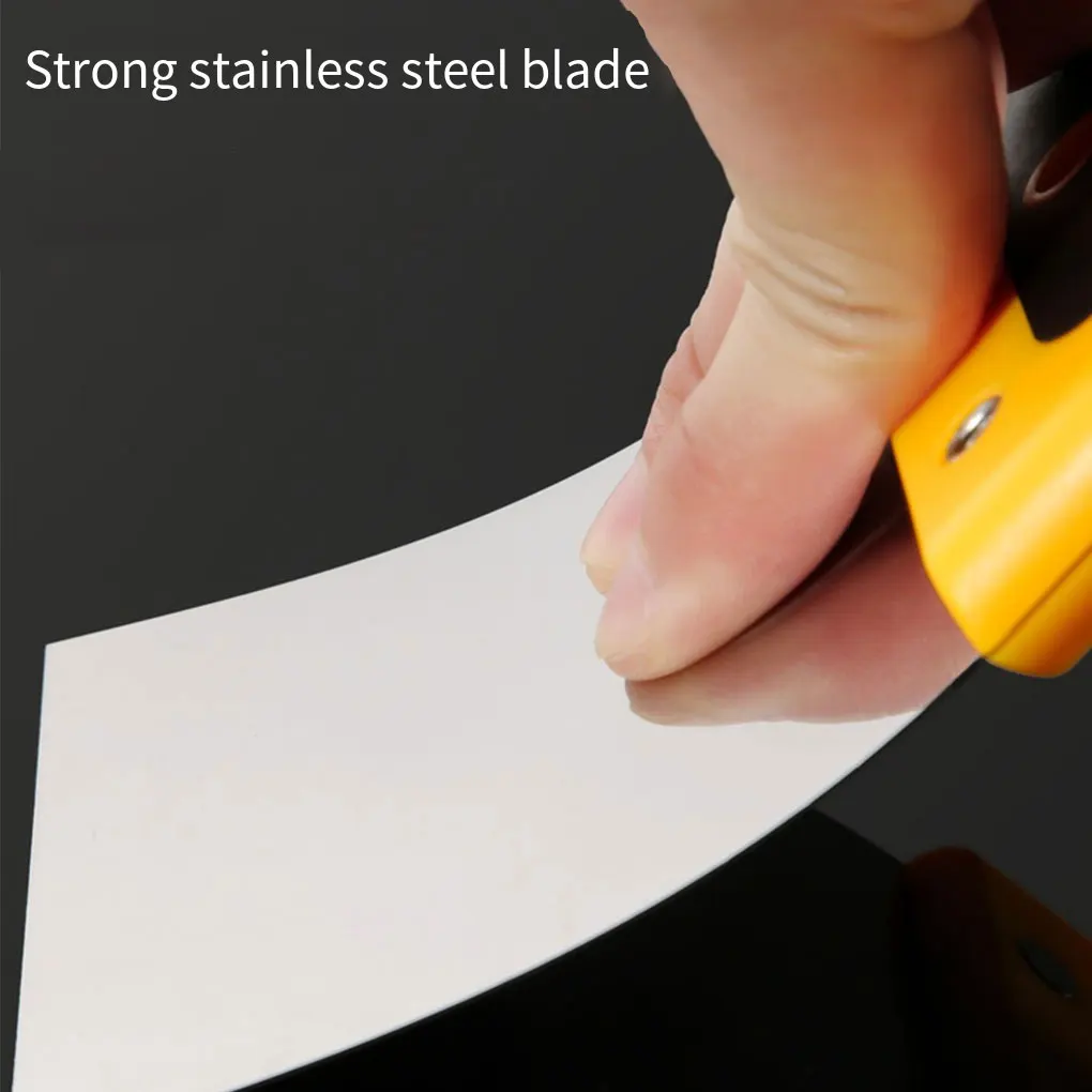 4pcs Easy To Clean Wallpaper Scraper Durable And Sturdy Stainless Steel Versatile Tool Easy To Store As Shown