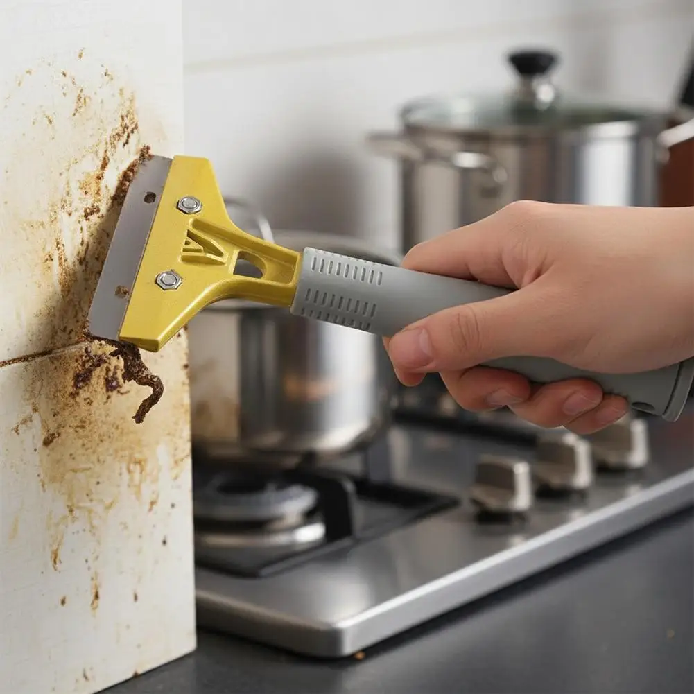 Razor Blade Scraper Tools Wallpaper Floor Tile Paint Removal Smoothing Scraper Tools for Removing Wallpaper Sticker Cleaning