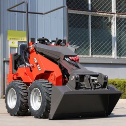 High Performance Skid Steer Loader Customize Wheel Skid Steer Mini Loader EPA EURO5 Engine Cheap Mini Skid Steer Loader For Sale