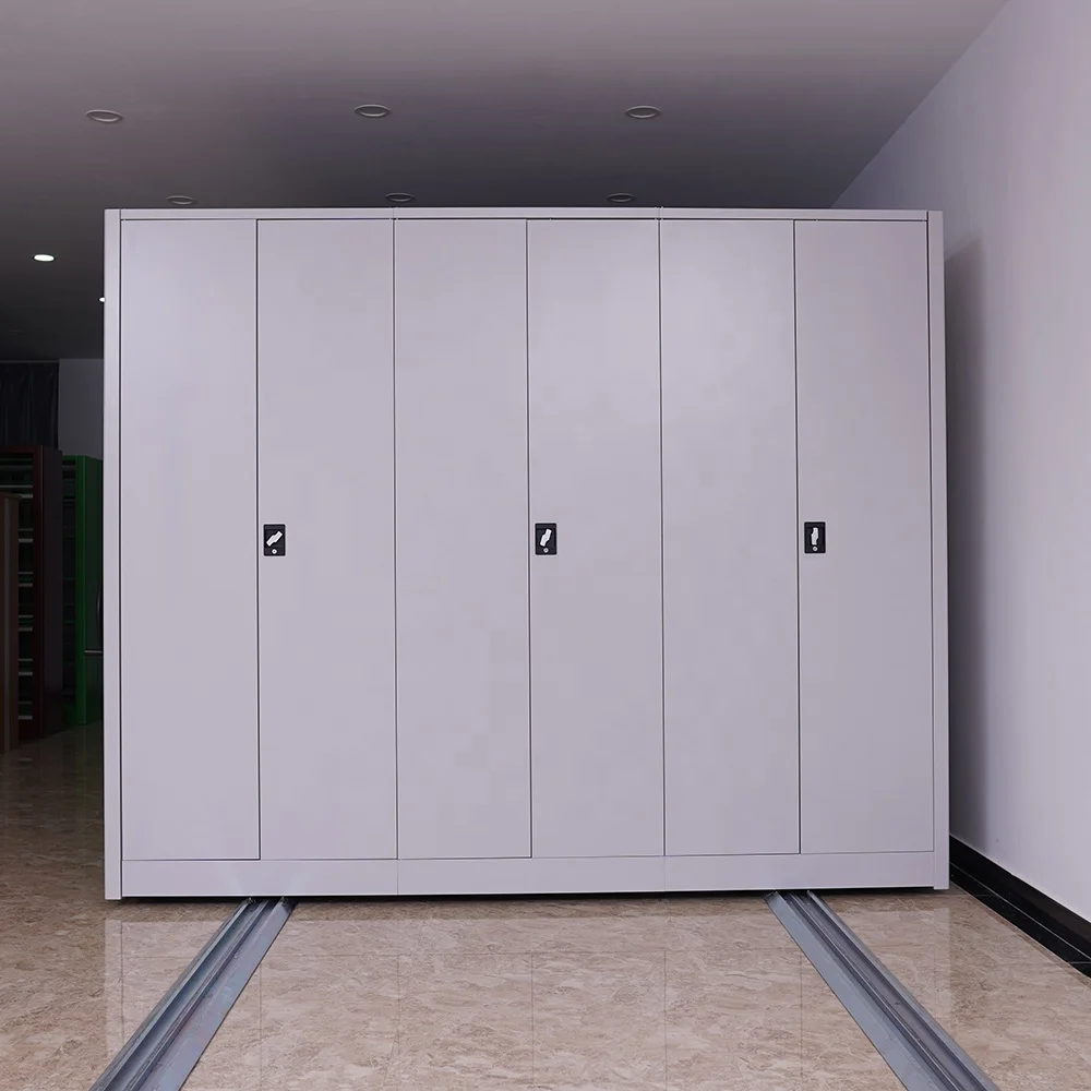 Dense rack file room electric intelligent dense cabinet handheld mobile shelving file archives cabinet rack