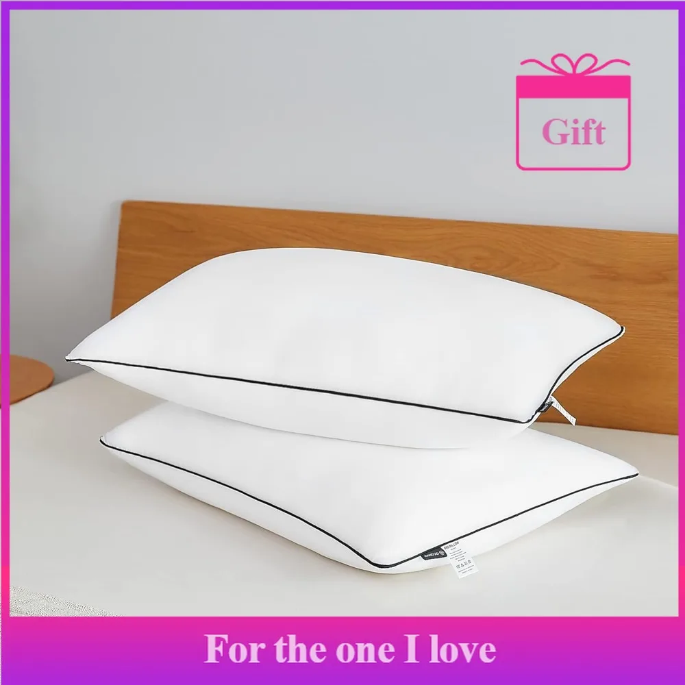 

Sleep pillow, luxury hotel quality, 3D microfiber filling, breathable pillowcase