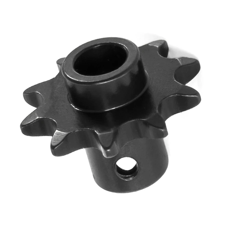 For LOSI 1/4 Promoto-MX Toy Motorcycle Steel Front Chain Sprocket 10T Gear Upgrade Parts Modification Accessories