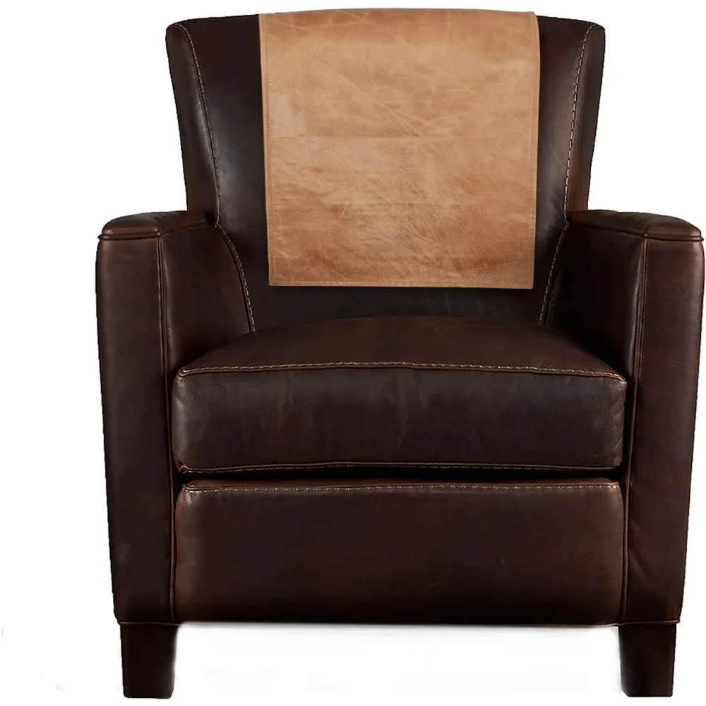 

Leather Recliner Chair Headrest Cover - Sofa, Love Seat, Furniture Protector, Slipcover Theater Seat Cover/SlipCove