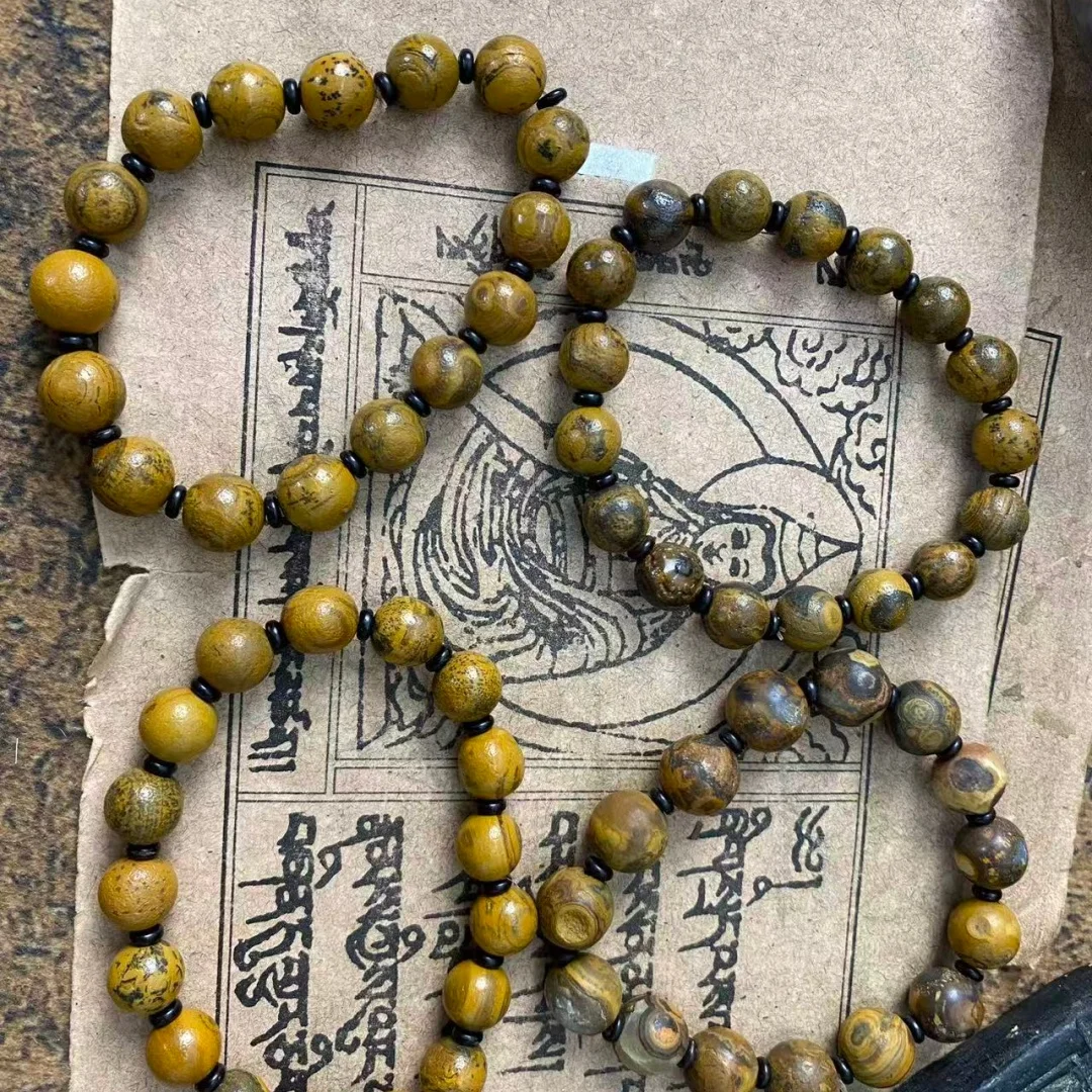 1pcs/lot world strongest energy 10mm Meng Dzi Bracelet Raw Stone Round Beads String Bracelet Spacer Bead Natural Texture Unisex