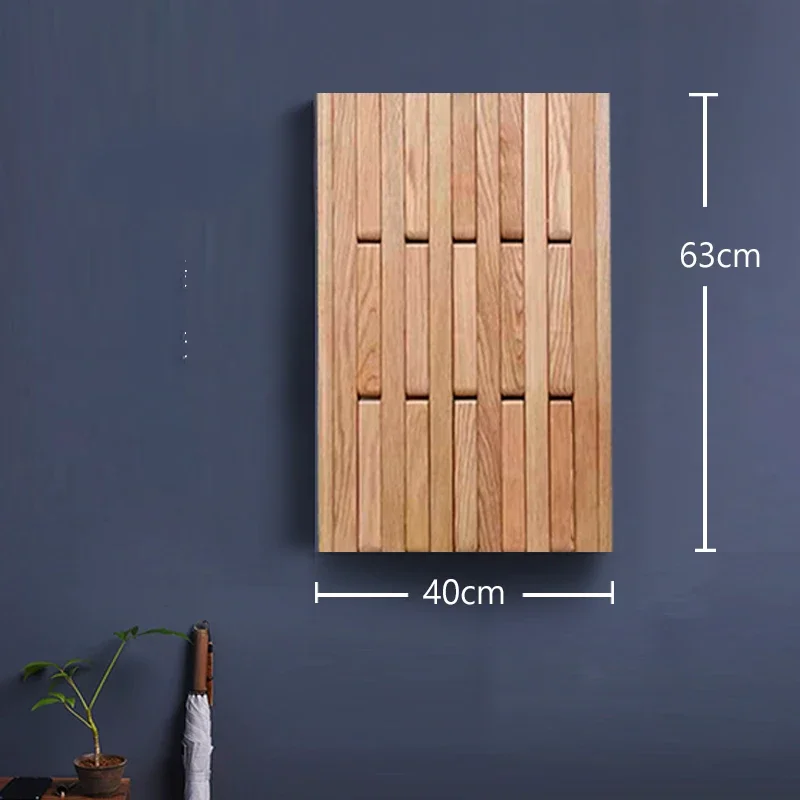 Perchero grande Interior, muebles nórdicos de madera, colgador de pared para colgar ropa, accesorios de pared de lujo, gabinetes para sala de estar