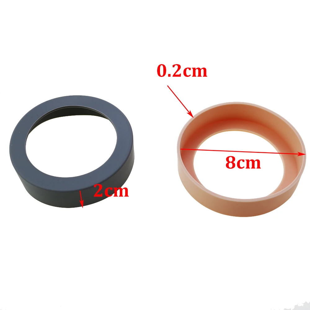 1Pcs 8CM Silicone Cup Bottom Cover Anti-skid Water Cup Protective Cover Bottom Support Anti Scald Round Cup Cover Cup Pad