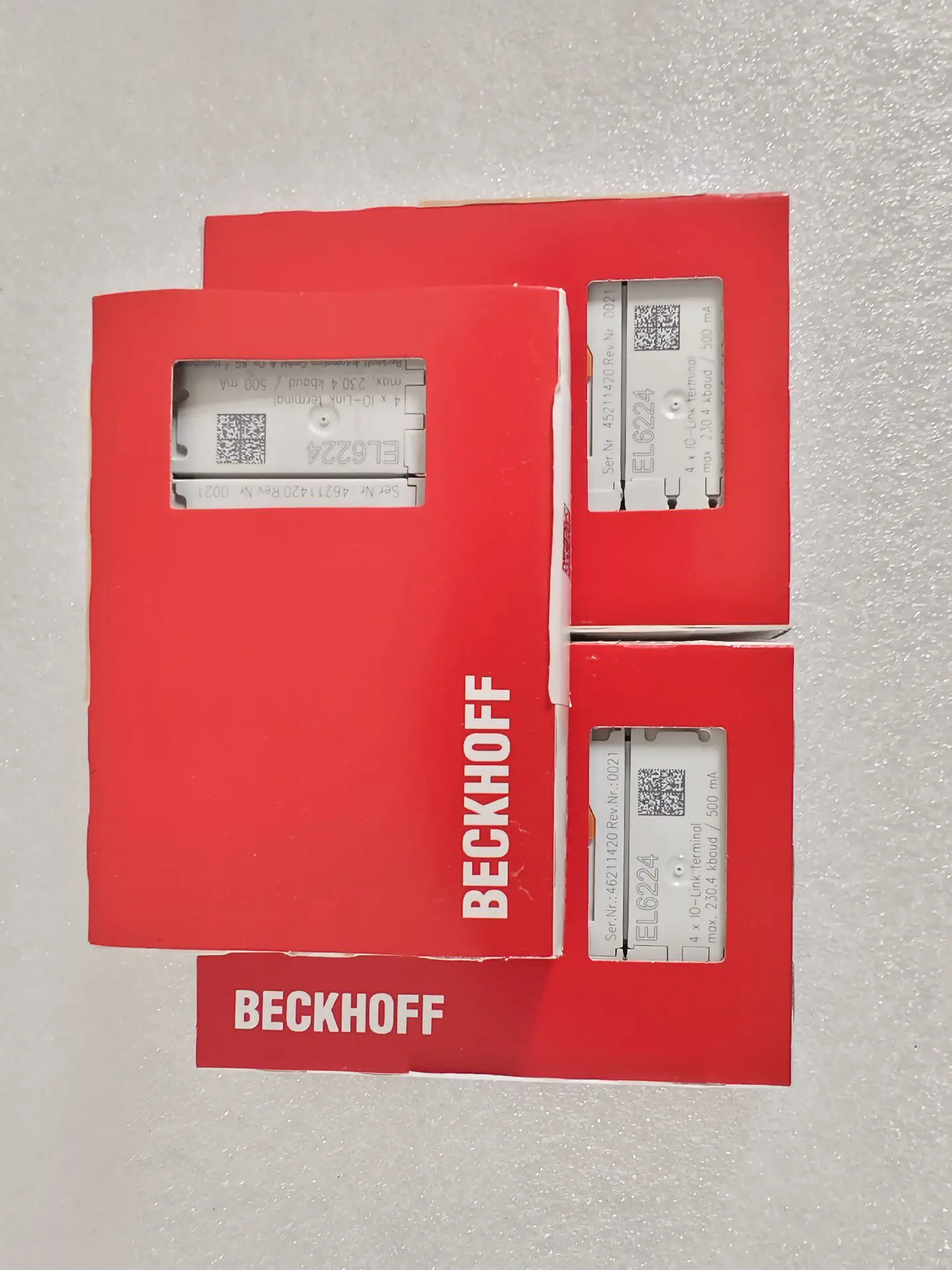 BECKHOFF EL6224 with code, German Beckhoff module, spot.