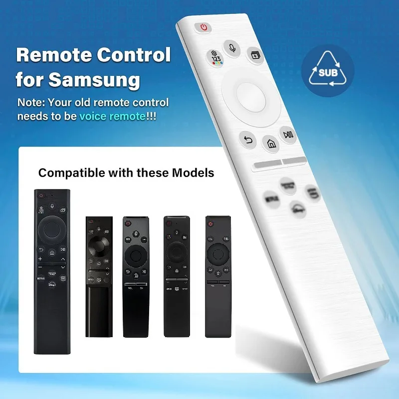 BN59-01391A Solar Bluetooth Voice Remote Control Fit For Samsung Smart TV Replacement Remote