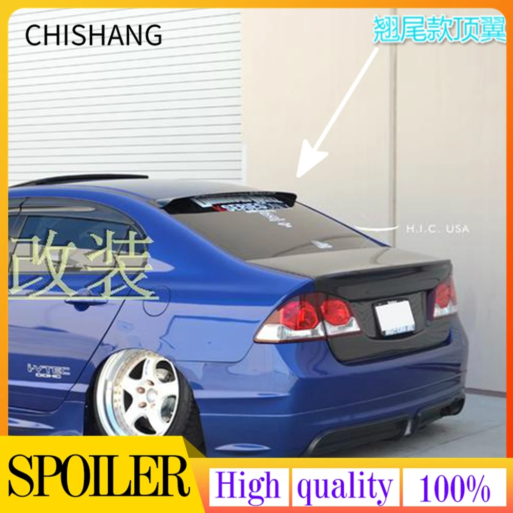 Car Styling 2006-2015 per Honda Civic Spoiler FD2 materiale PMMA di alta qualità tetto auto visiera parasole spoiler