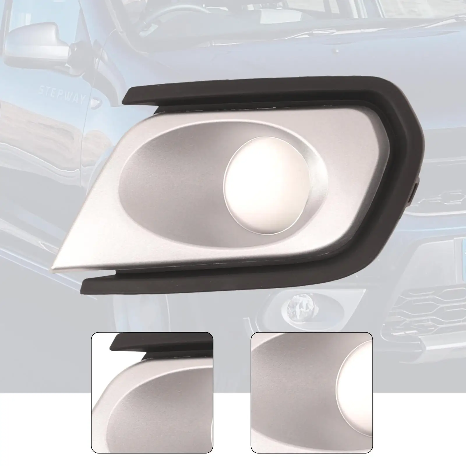 전면 하단 사이드 그릴 안개등 그릴 261A20186R 261A22179R 컴포넌트 안개등 트림 오른쪽 샌데로 스텝웨이용