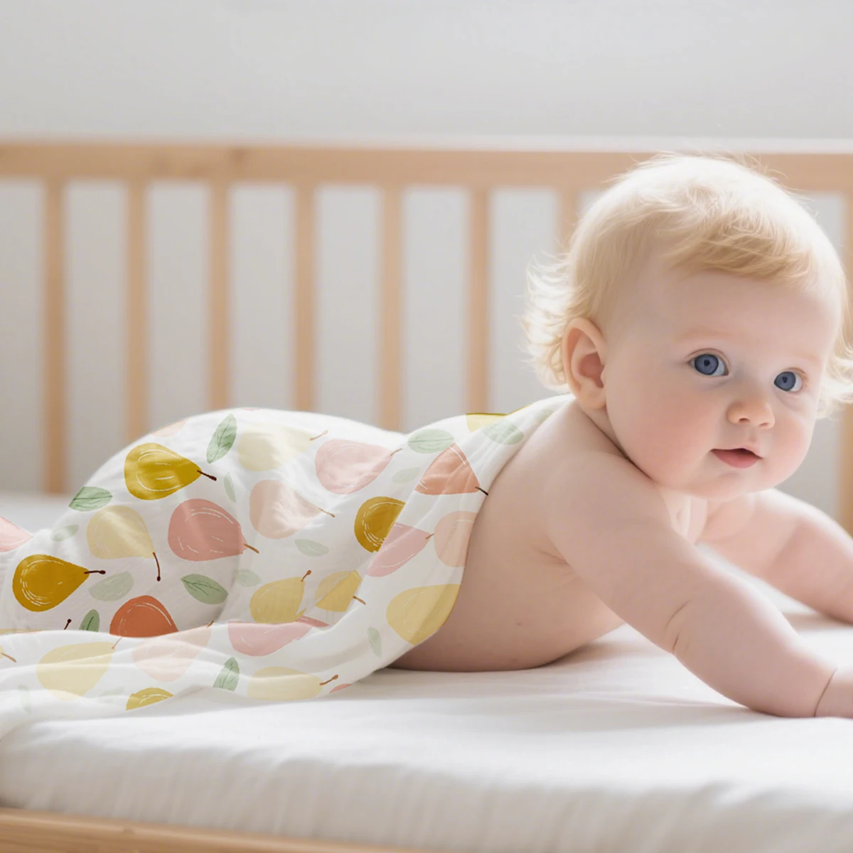 Elinfant cobertor do bebê recém-nascido musselina swaddle algodão macio toalha de banho carrinho capa envoltório gaze criança sono cobertor itens do bebê
