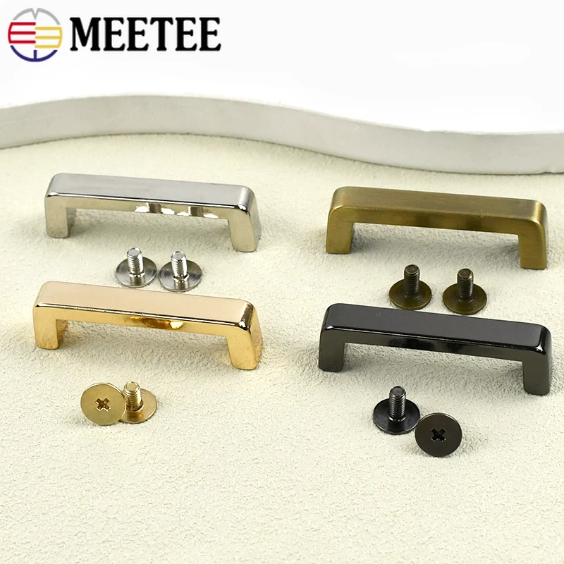 4/10 قطعة 13-38 مللي متر قوس معدني جسر حقيبة مشبك مع المسمار حزام المشبك حزام موصل شماعات هوك DIY بها بنفسك الخياطة التبعي #5