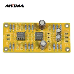 AIYIMA Balanced XLR to Unbalanced Single-ended RCA Preamplifier NE5532 Dual OP AMP Circuit Preamp Board Low Distortion