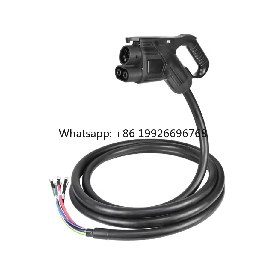 

CCS1 1000V 80A USA Combo1 Female Charging Plug Gun for DC Wallbox/Portable Charger New Condition