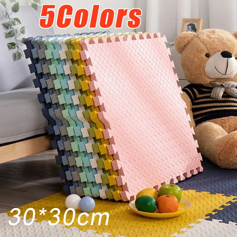 4Pcs Thickening Mat for Kids Children Foam Floor Children\'s Stitching Crawling Climbing Home Bedroom Living Room Tatami Play Mat