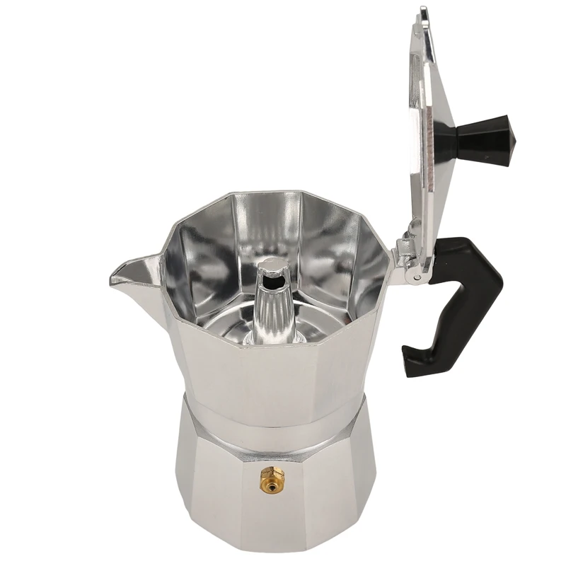 موكا بوت موكا وعاء ماكينة القهوة الإيطالية اسبريسو الألومنيوم السخان صانع القهوة لاتيه موقد كلاسيكي اكسسوارات القهوة