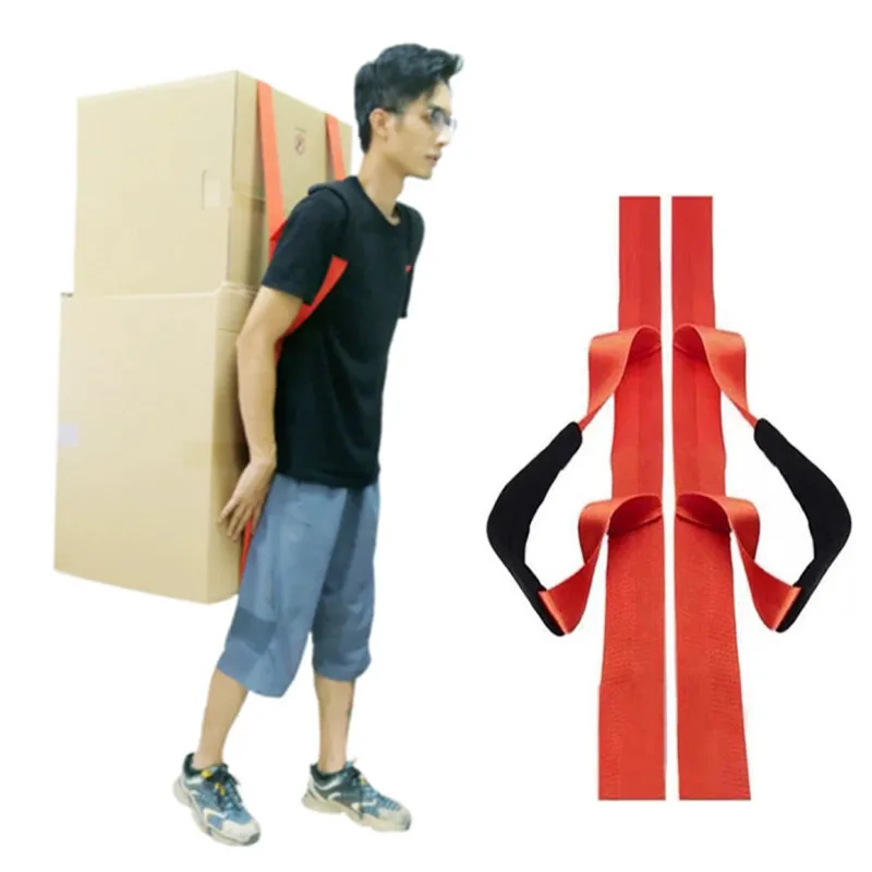 Adjustable Moving and Lifting Straps for One Person, Single Lifting and Moving Belt for Bulky Objects for Home Office Company