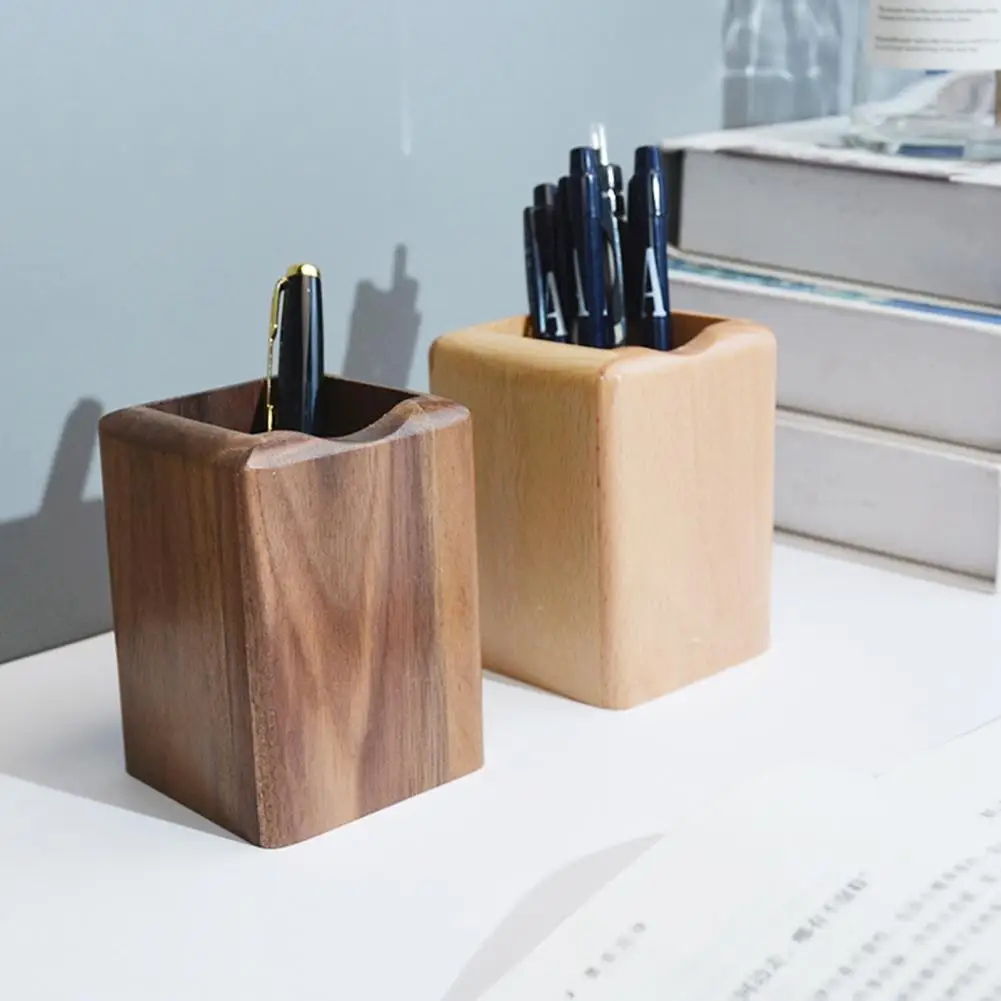 Desktop Stift Halter Praktische Reine Farbe Lange Anhaltende Robust Einfarbig Stift Barrel Büro Liefert