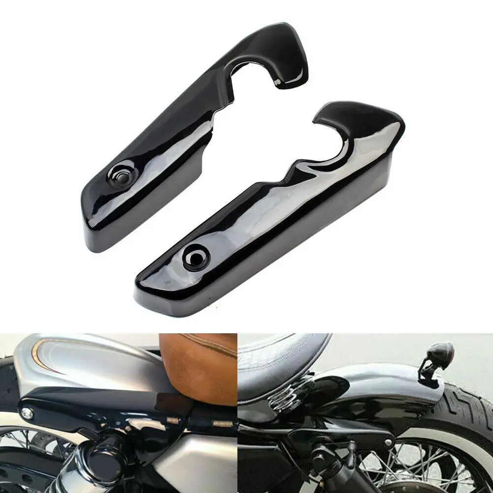 Motorrad kurze hintere Kotflügel Kotflügel Stütz halterung Blinker Federbein abdeckungen für Harley Sportsters xl 2004 2020 48 2015-2018