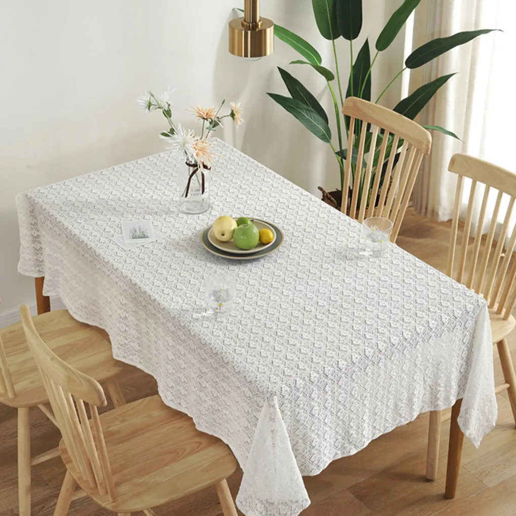 

Хлопковая ностальгическая и ретро-скатерть для журнального столика, мягкая и устойчивая к сминанию, маленькая квадратная скатерть