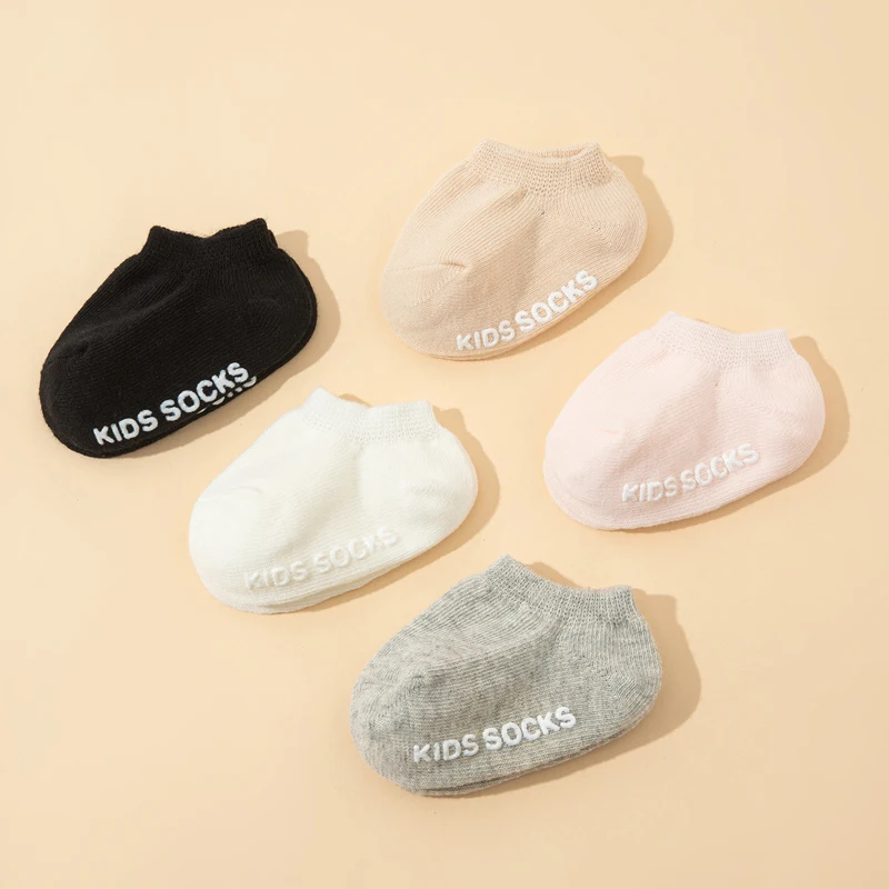 10 Paar rutschfeste Baby-Socken mit Klebefläche, Baby-Laufsocken für den Boden, Knöchelsocken, geeignet für den Sommer – Detail 3