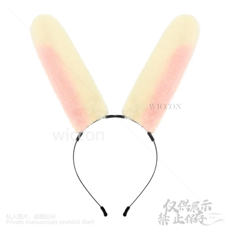 Kawaii Cosplay Furry Animal Costume Anime Furrysuit Rabbit Cat Ears Headwear Lolita Headband Accessory Girls JK DK Customized