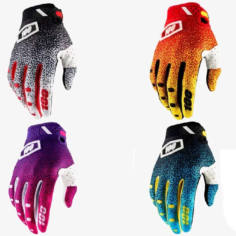 

100 Motorcycle Gloves Off Road MX Glove Motocross Glove ATV Cycling Moto Glove MTB Dirt Bike Gloves