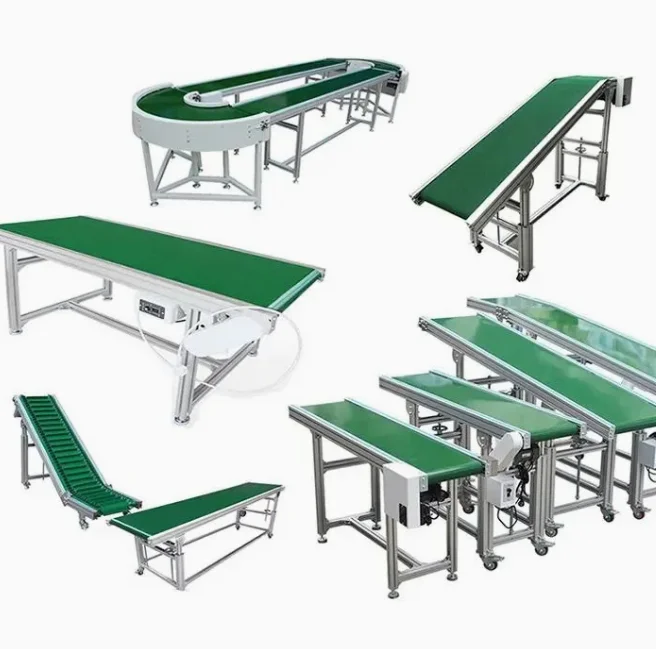 Pvc Rough Top Pattern Conveyor Belt with Guide Strip for Carton Sealing Machine