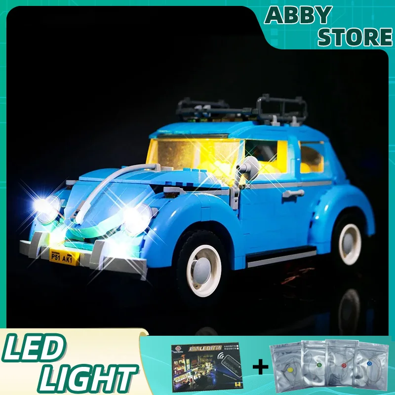 

DIY LED Light Kit For LEGO 10252 City Car Beetle Model Building Block Set（Only LED Light,Without Blocks Model）