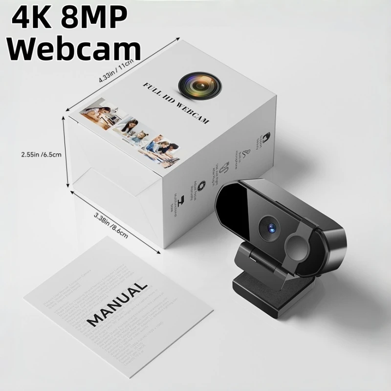 4K Webcam For Compu…