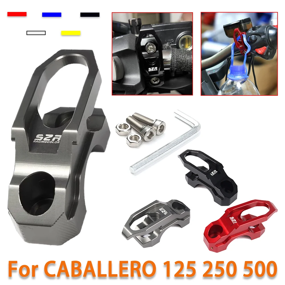 

Motorcycle Handlebar Hook For FANTIC CABALLERO FLAT TRACK 125 250 500 RALLY Hook up Helmet Hook Luggage Clamp Holder Accessories