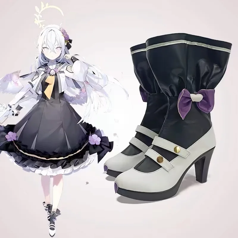 Game Blue Archive Shirasu Azusa Cosplay Shoes Boots Women Men Custom Made