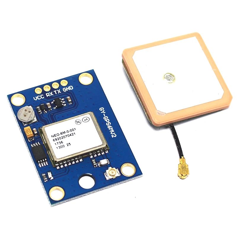 GY-NEO6MV2 nuovo modulo GPS NEO-6M NEO6MV2 con controllo di volo EEPROM MWC APM2.5 grande Antenna per Arduino 6 mv2