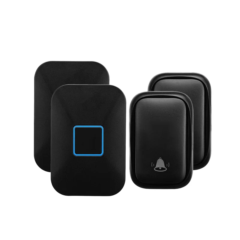 

Умный беспроводной дверной звонок дальнего действия, водонепроницаемый, самогенерируемый, электричество без батарей, дверной звонок в домашнем офисе, магазине